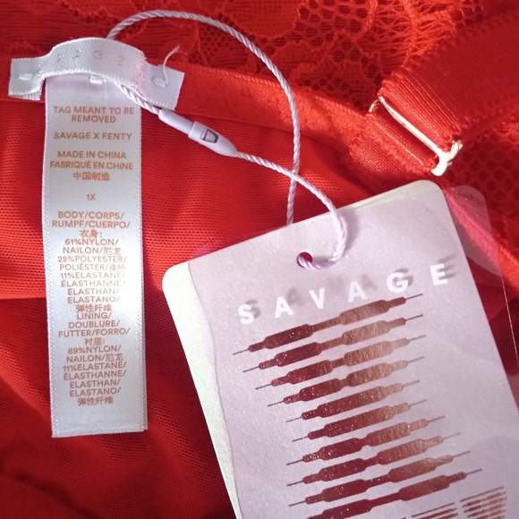 SavageXFenty Longline Bralette 1X - Picture 5 of 6